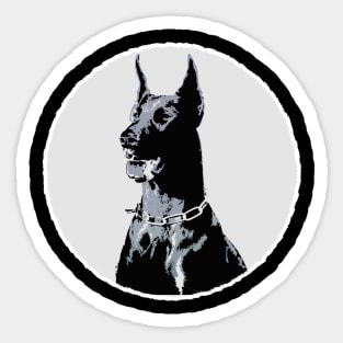 Doberman Pinscher Sticker